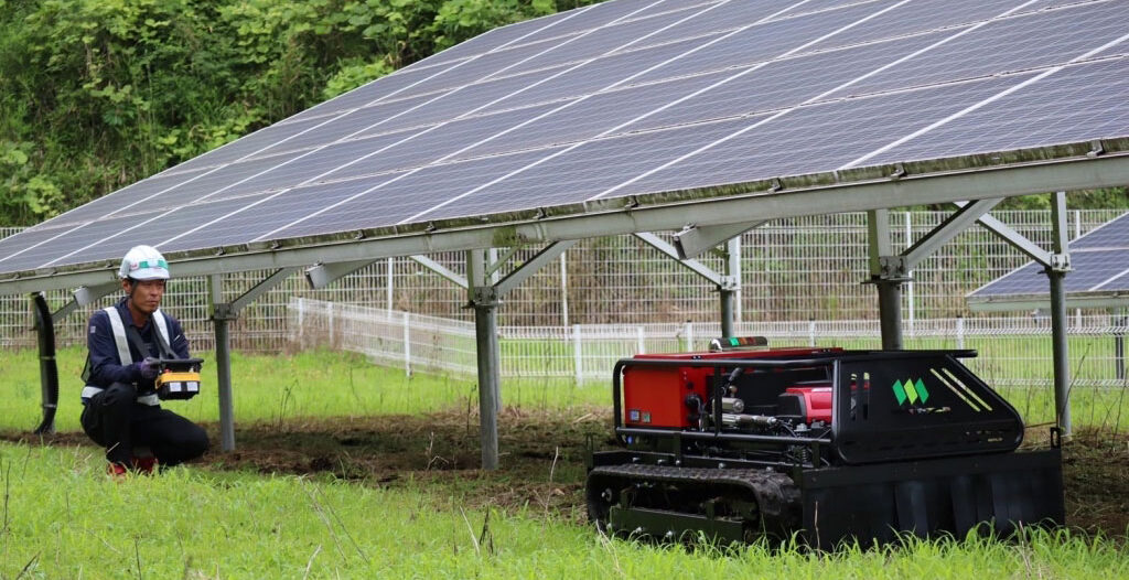 US solar farm robotic mowing machines