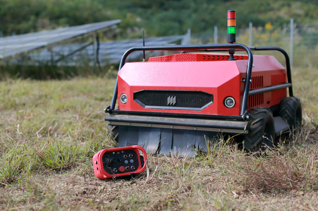 remote controlled lawn mower