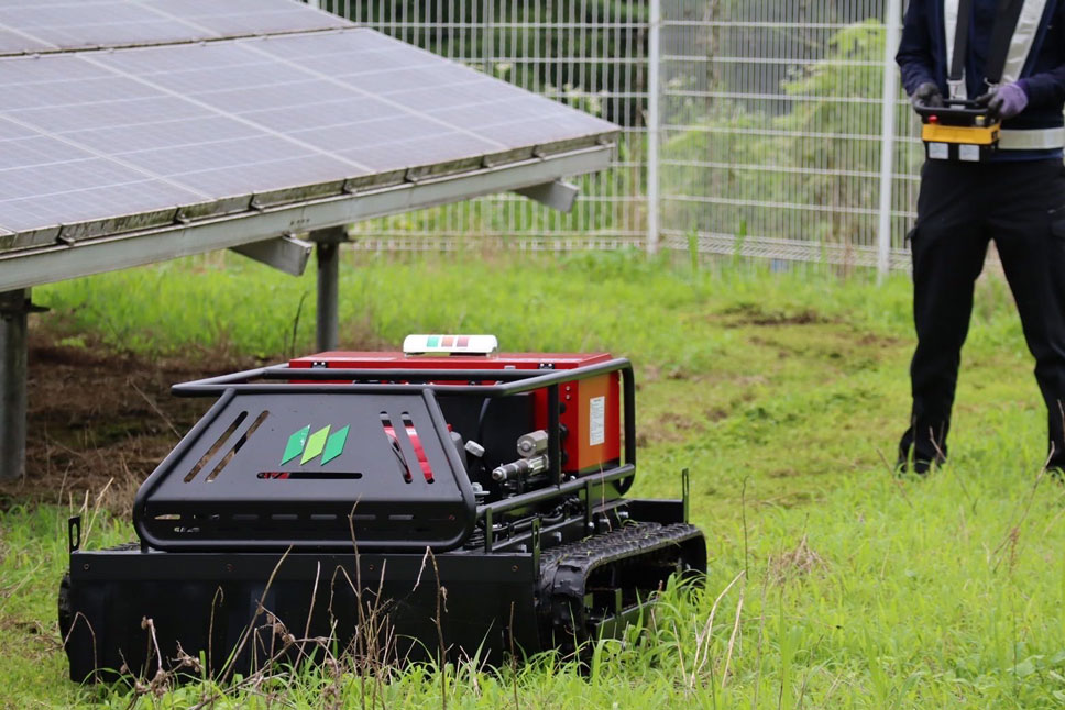 Industrial lawn mower