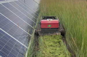 remote control slope mower