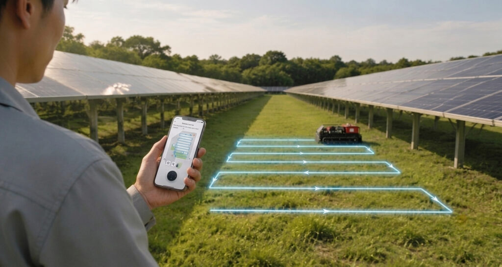 Autonomous robotic lawn mower