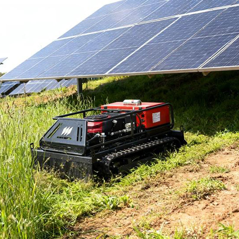 slope lawn mower