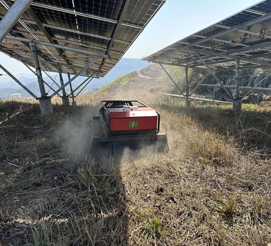 slope hillside mower