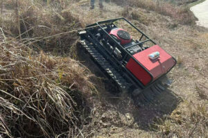 slope mower