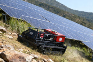 slope hillside lawn mower