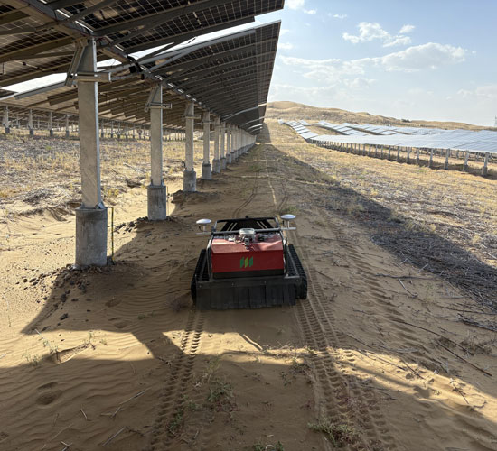 industrial robotic lawn mower