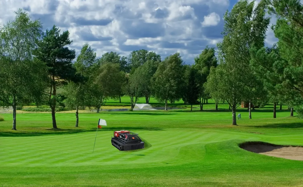 golf course mower