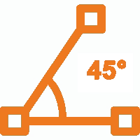 45° climbing Capability