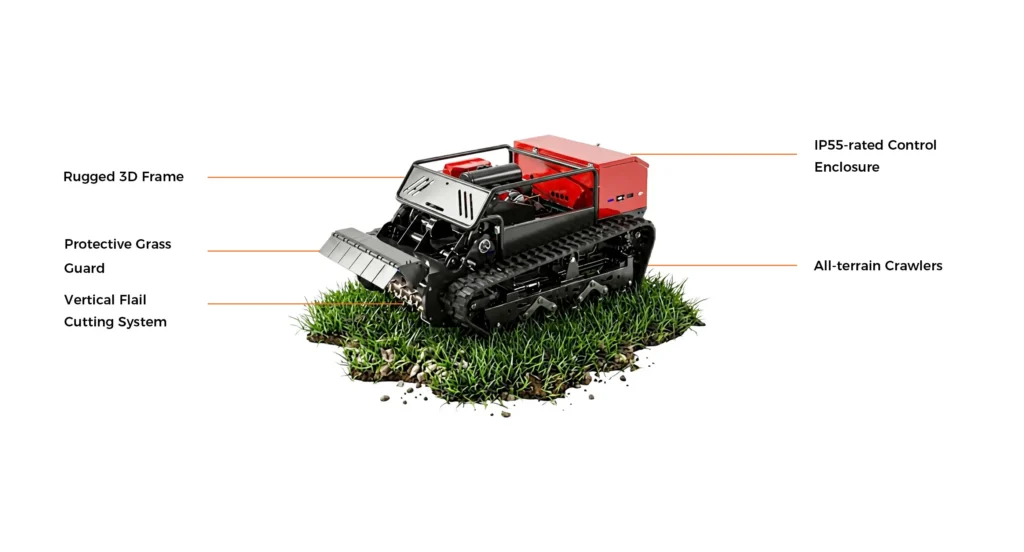 Vertical-Flail-Mower