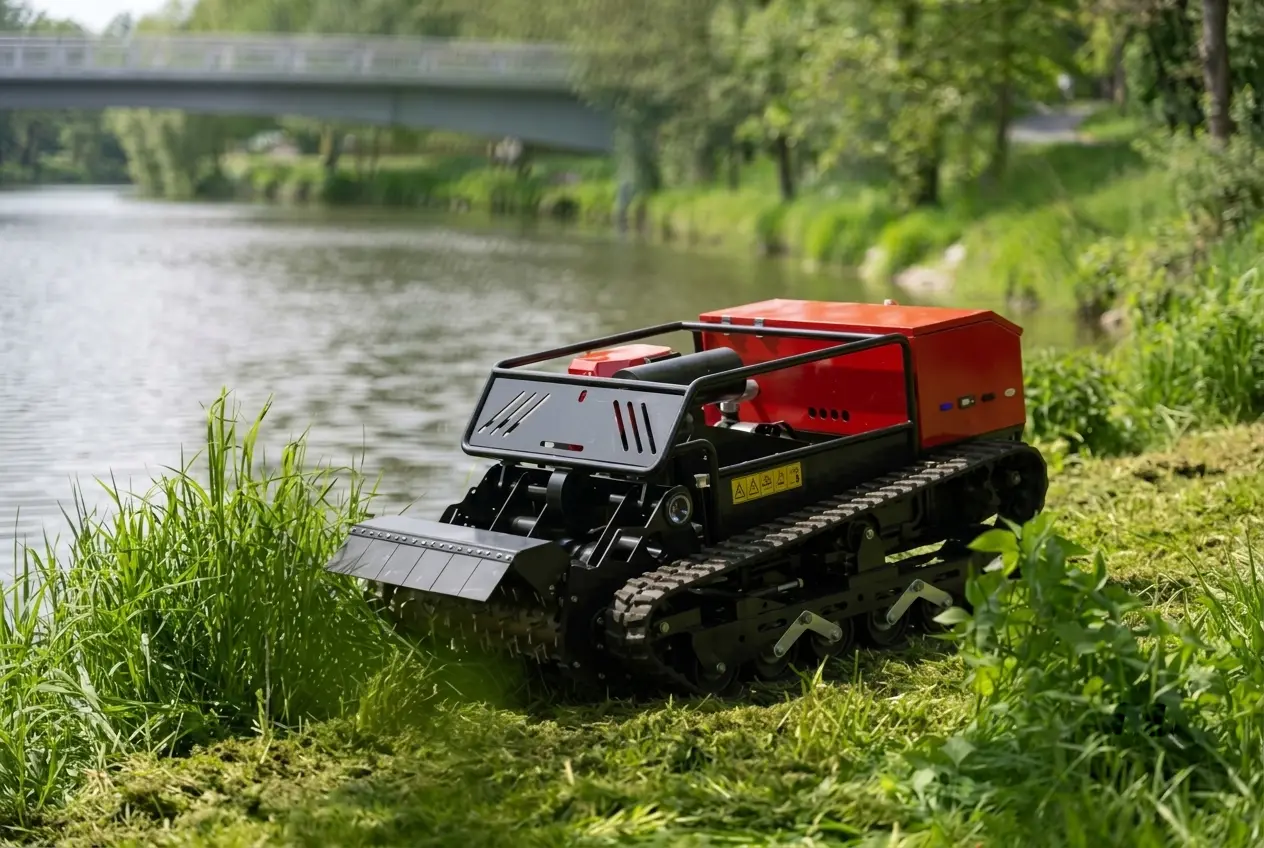 dam mower