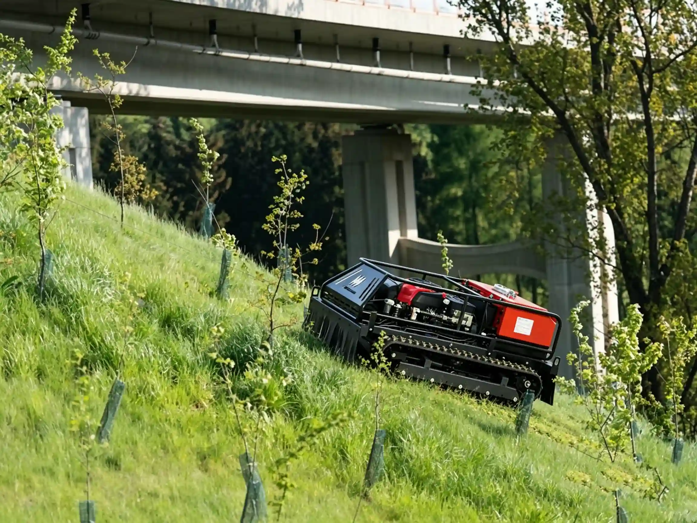 industrial slope mower