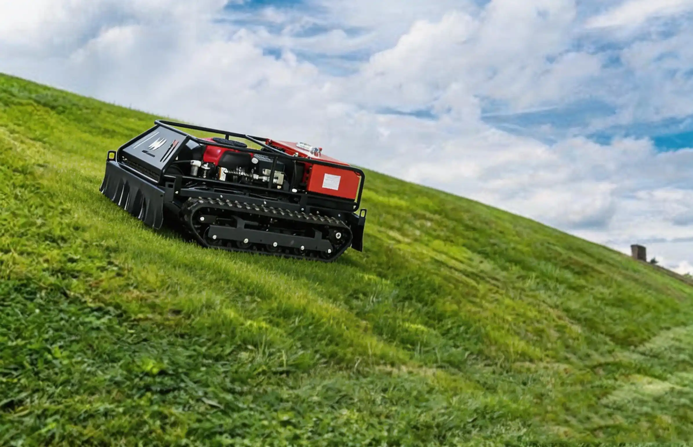 slope mower