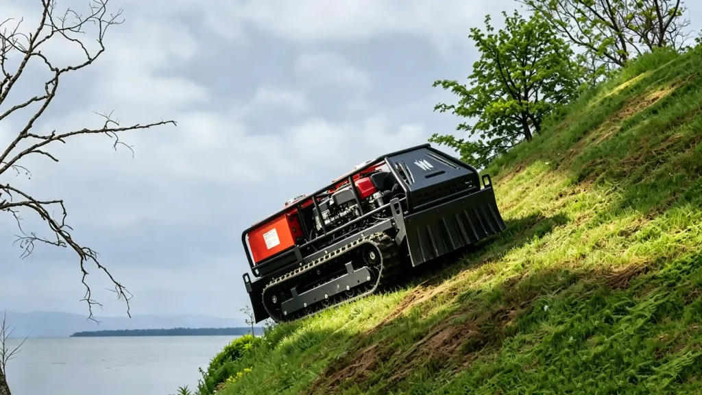 slope rc lawn mower